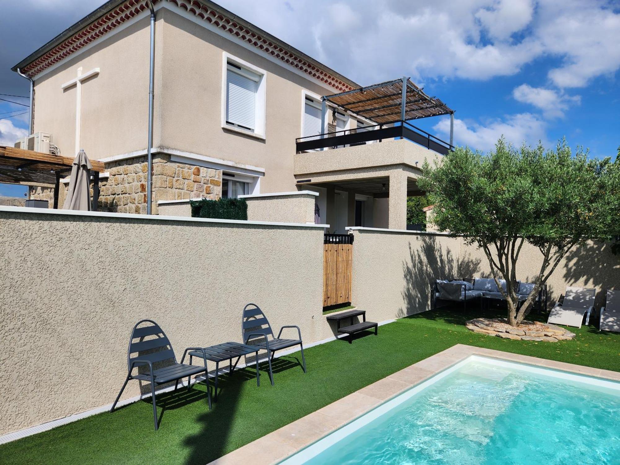 Gites Ma&Lia Sud Ardeche Saint-Etienne-de-Fontbellon Экстерьер фото